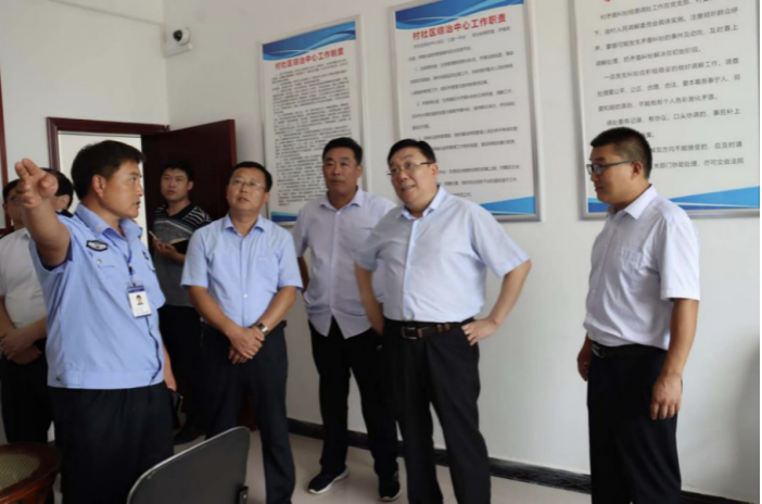 王行华到蒙阴县调研市域社会治理现代化工作--临沂